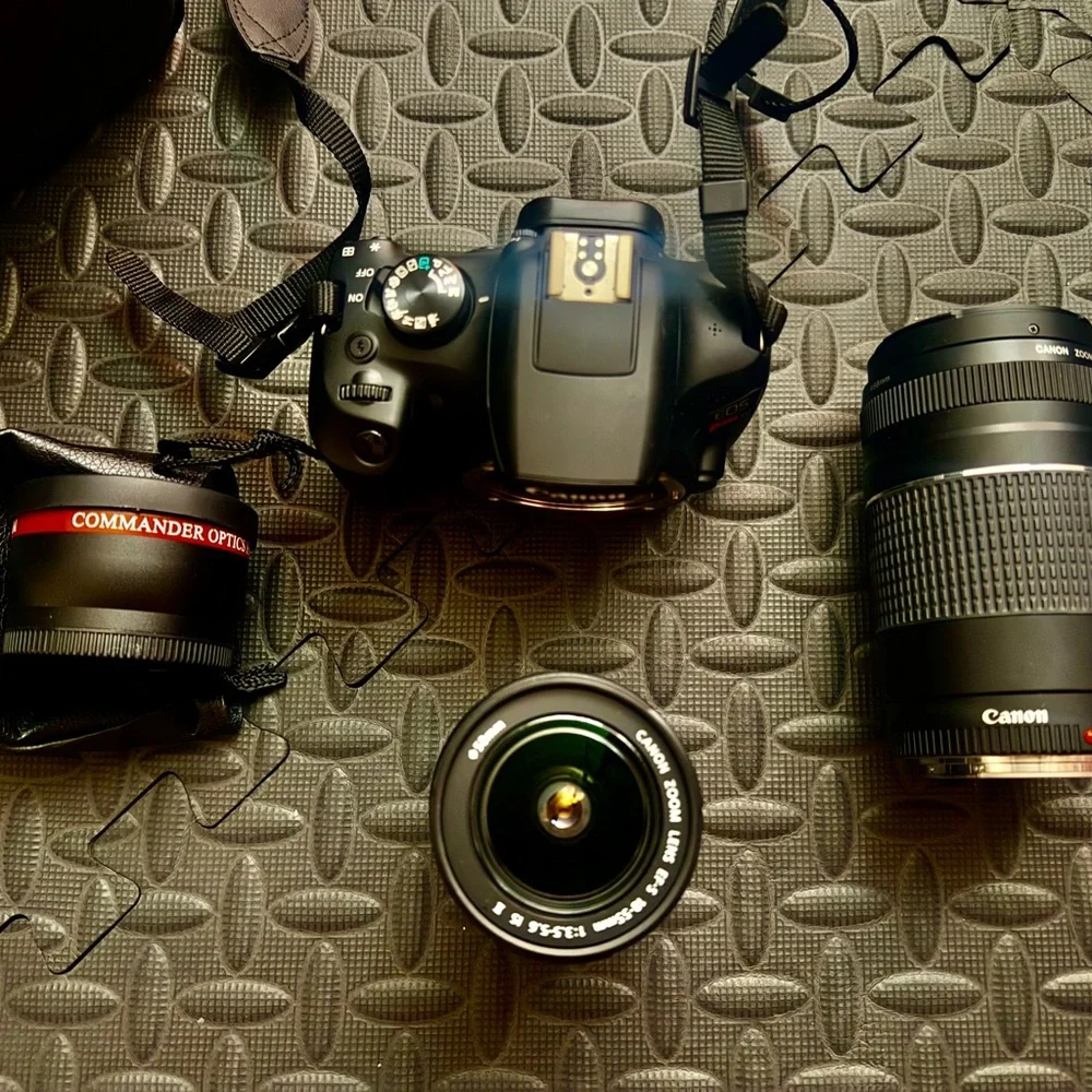 Canon EOS Rebel T6 DSLR Camera